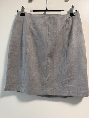 Classic Gray Womens Skirt